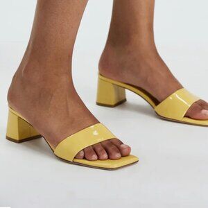 NWT Sol Sana Sofia Mule Patent Popcorn - 38